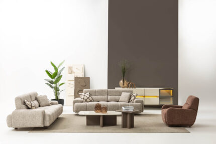 Mocha Sofa-Set